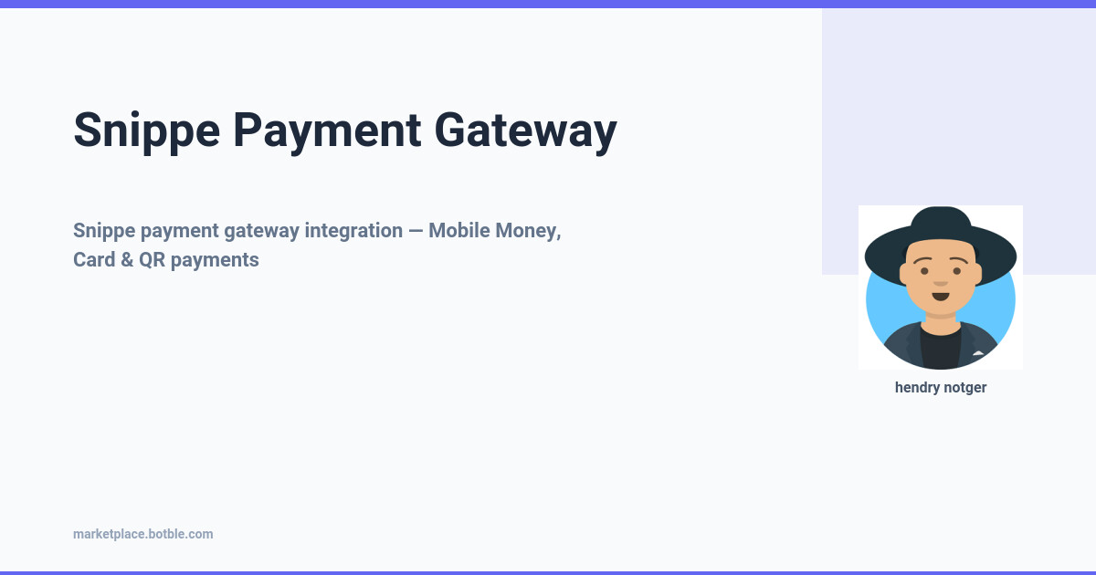 Snippe Payment Gateway