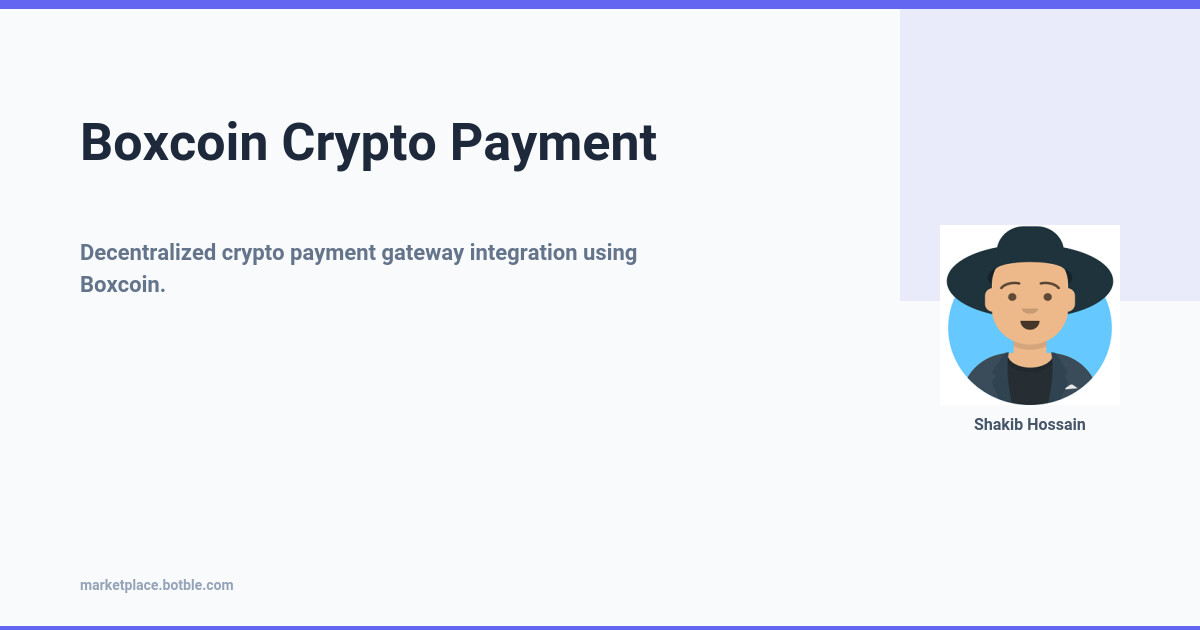 Boxcoin Crypto Payment