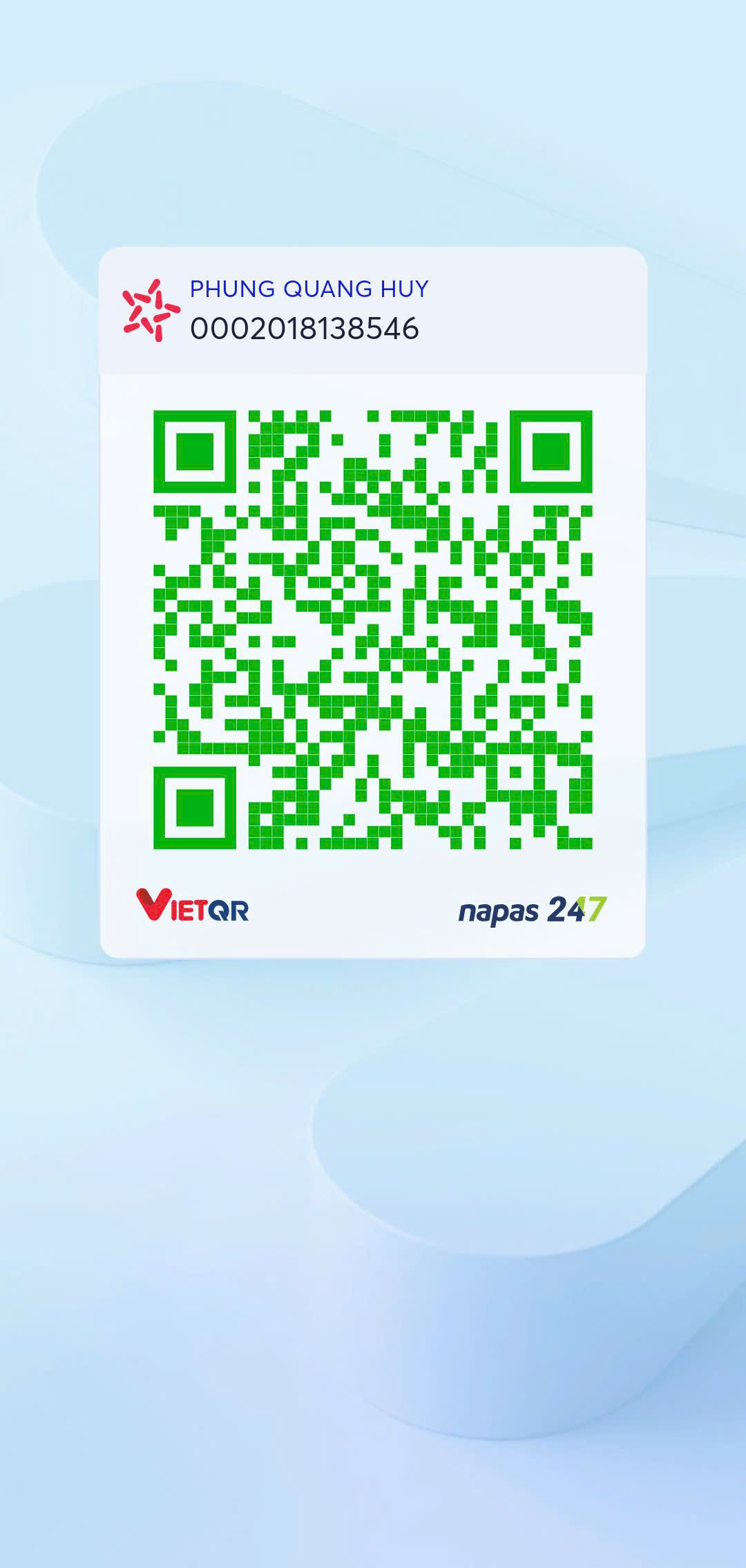 SupportMe: MBBank 0002018138546