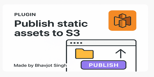 Static Assets S3 Upload