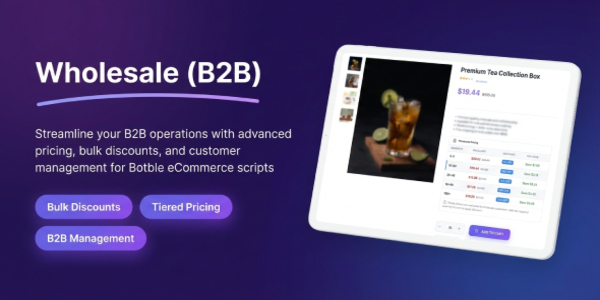Wholesale - B2B Wholesale Pricing & Customer Groups